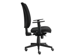 Bureaustoel Solid met armleuningen Zwart - 3