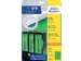Rugetiket Avery Zweckform smal 38x192mm zelfklevend groen L4764-20