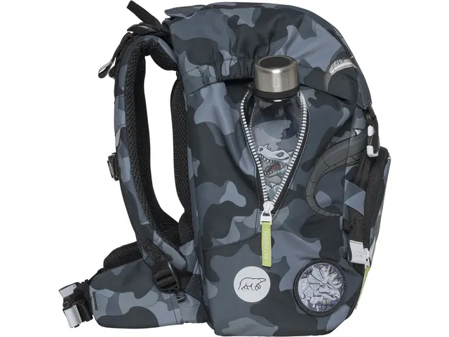 Schooltas Beckmann Classic 22L Camo Rex black
