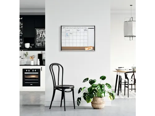 Nobo magnetisch combibord met maandplanner 58.5x43cm