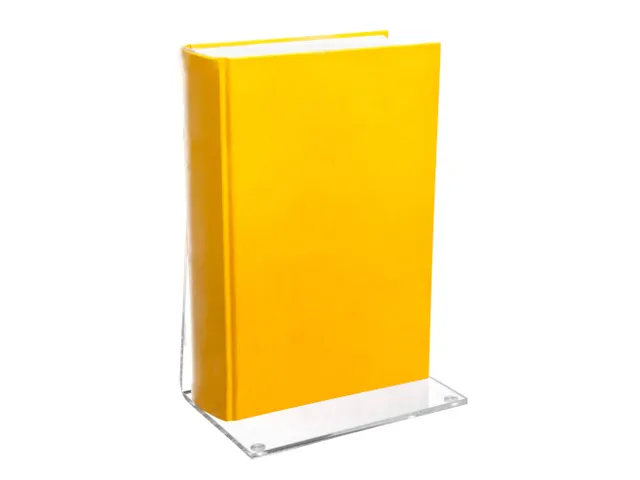 Serre-livres en acrylique transparent 2 pièces