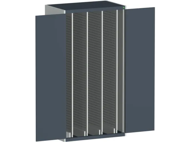 armoire verticale,HxlxP 2000x1050x650mm,porte a. perforations