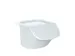 ingrediëntendispenser,HxBxD 280x400x440mm,15l,PP,bak/deksel wit/wit