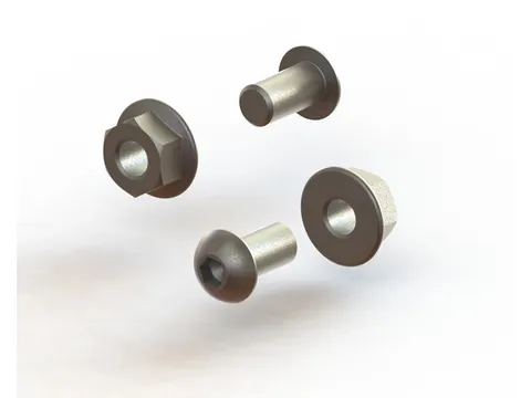 schroefverbinding voor legbord M6x12,v. magazijnstelling