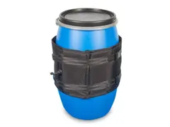 verwarmingsmantel,v. 120l vat,buiten nylon,zwart,400 W,m. thermostaat