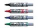 Viltstift Pentel MWL5M Maxiflo whiteboard rood 3mm