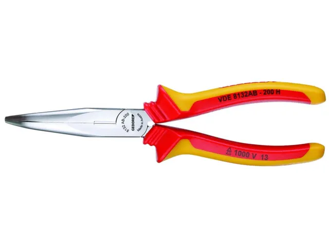 VDE 8132 AB-200 H VDE Platneus tang met mantelisolatie 200mm