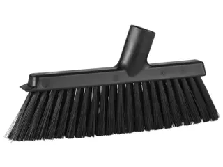 Vikan 31039 stofferbezem met haakse schroefdraad 250mm Zwart - 1