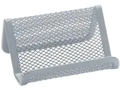 Visitekaartenhouder Metaal Zilver