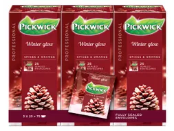 Zwarte Thee Pickwick winter glow 25x2 gr met envelop