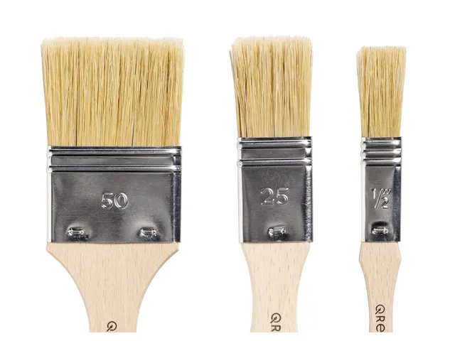 Kwast Qrea varkenshaar set à 3 breedtes