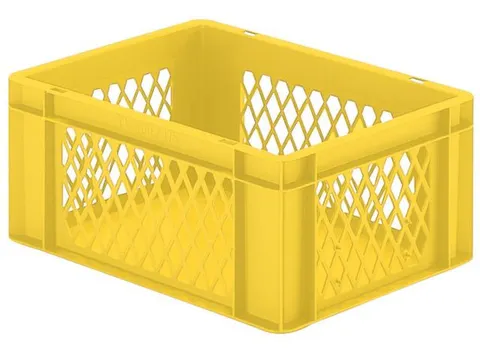 Euronorm-Stapelbak 15l H X L X B 175x400x300mm Geel