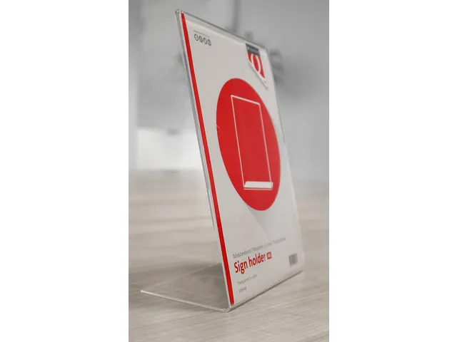 Kaarthouder Quantore A5 L-staand