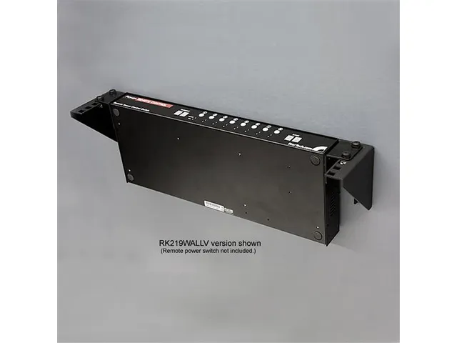 4U 19In Stalen Verticale Wandmontagesteun Voor Apparatuur Racks