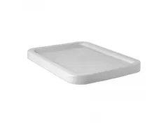Emga deksel voor Stapelbak kunststof wit 39.5x29.5cm