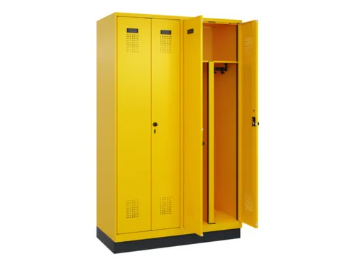 PBM-locker,HxBxD 1950x1200x500mm,4vak,vak B 300mm,draaigrendel