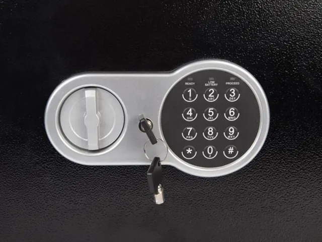 Elektronische Kluis 30x38x30cm 27 Liter