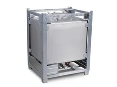 IBC-container,HxLxB 1550x1015x1015mm,1000l,invulopening Ø 400mm