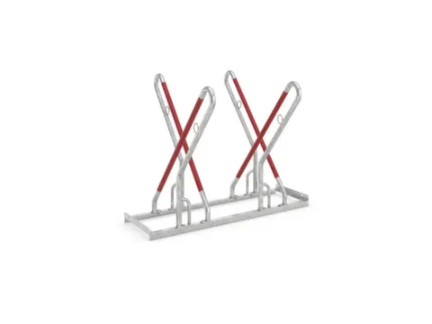 fietsenrek,L 1080mm,2x2instelplaatsen,gebruik tweezijdig
