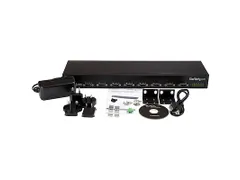 8-Poorts USB naar seriële adapter hub