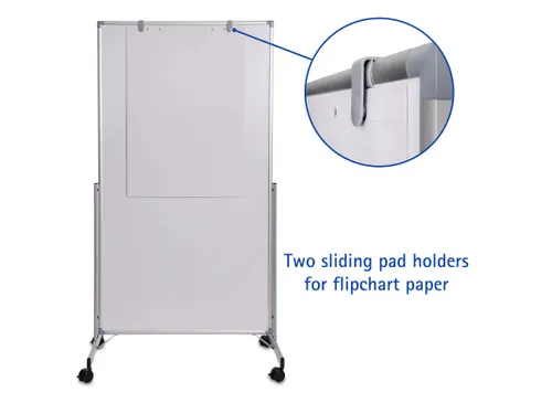Mobiel Whiteboard MAULpro Easy2move 100x180cm
