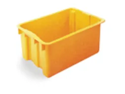 Draaistapelbak Pp 250x600x400mm 45l Geel