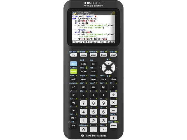 Graphique calculatrice 84PLCETPYT Python Edition