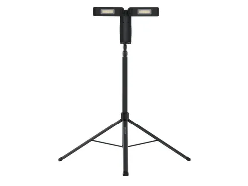 Floodlight m. statief,80 LED,1250-2500lumen,statief,straalhoek 180 °