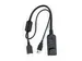 Vertiv Avocent MPUIQ-VMCHD, 0,3556 m, USB, USB, HDMI, Zwart, HDMI