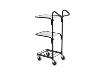 Miniwagen 2Legborden Draagvermogen 50Kg L X B 650X 360Mm Zwart - 1