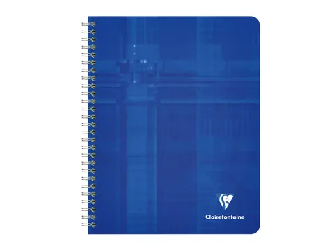 Schrift Clairefontaine A5+ ruit 5x5mm 120 pagina's 90gr assorti