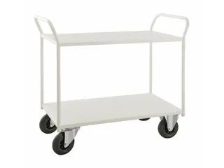 etagewagen,draagverm. 400kg,2etage(s),laadvl. LxB 940x440mm,staaletage - 1
