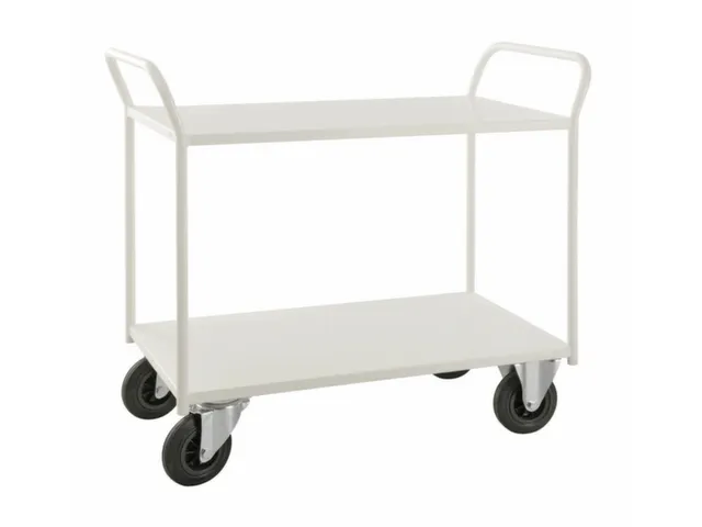 etagewagen,draagverm. 400kg,2etage(s),laadvl. LxB 940x440mm,staaletage