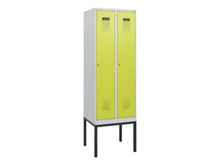 schoollocker,HxBxD 1950x600x500mm,2vak,vak B 300mm,cil.-slot - 2