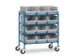 Dessertes De Rangement,Force 250Kg,4Plateau(X),Ouvert