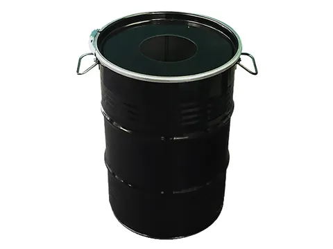 Afvalbak The Binbin Met Inwerpopening 60 Liter Zwart