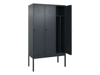 locker voor scheiding van kleding,HxBxD 2120x1200x500mm,3vak - 2