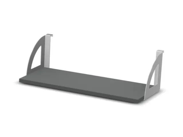 tablette,p. cloison de séparation,aluminium-argenté,MS-gris foncé