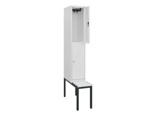 Dubbeldekse dekenkist,HxBxD 1950x300x815mm,1x2vak.,vak B 300mm - 2