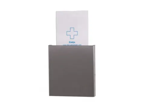 Hygiënezakjesdispenser RVS voor papieren hygiënezakjes