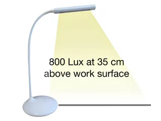 Bureaulamp Unilux Nelly led wit - 5