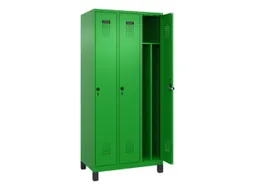 locker voor scheiding van kleding,HxBxD 1950x900x500mm,3vak
