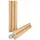Verzendkoker Rond 1230x100mm Bruin 5 Stuks
