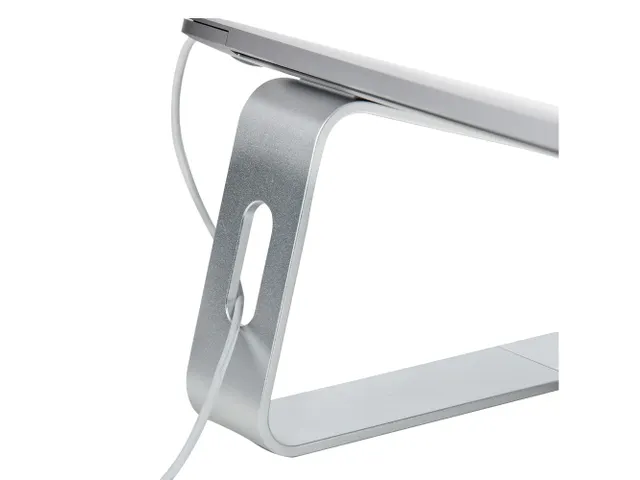 Laptop Standaard Bureau Alu zilver tot 17 Inch