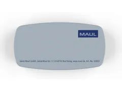 Magnetische Bordenwisser, Vilt, 11,5 X 6 Cm, Grijs