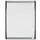 Nobo droog uitwisbaar whitebord met gewelfde lijst 35.5x28cm