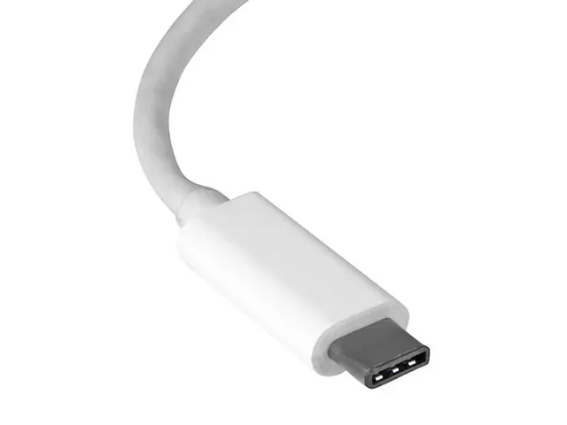 USB-C naar Gigabit Ethernet Adapter RJ45 Wit