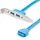 2-poort USB 3.0 A Vrouwelijke Adapter Slotplaatje