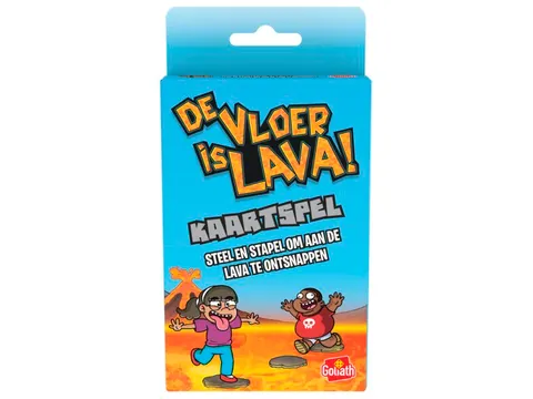 Goliath De Vloer Is Lava Kaartspel 5+