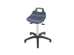 Draaikruk 500-700mm Pu Blauw Neiging Gasveer Verchroomd Glijders